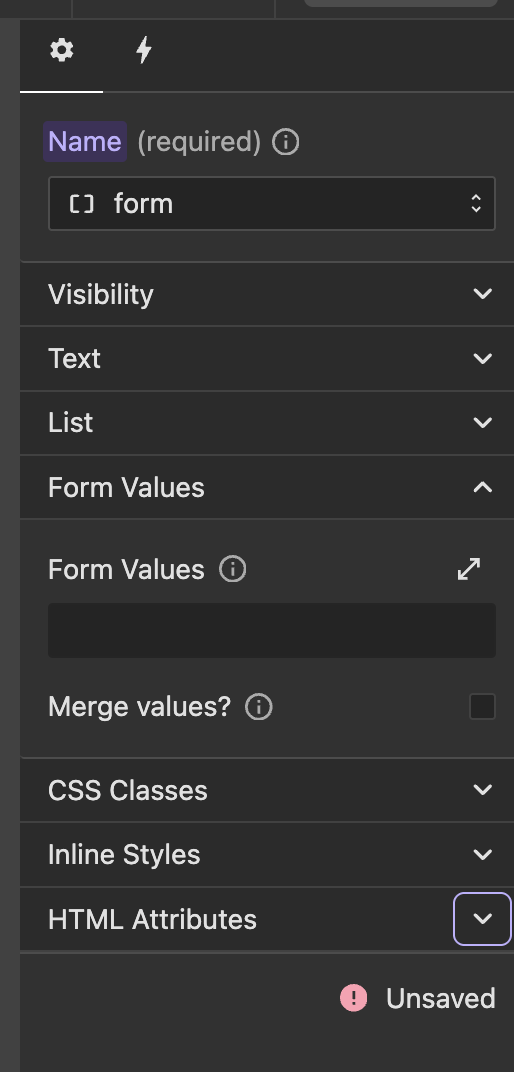 configuration-form-value