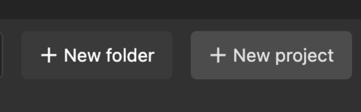 Create Folder Button