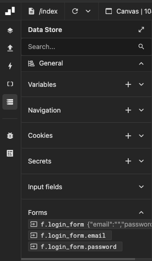 form-overview-dataStore