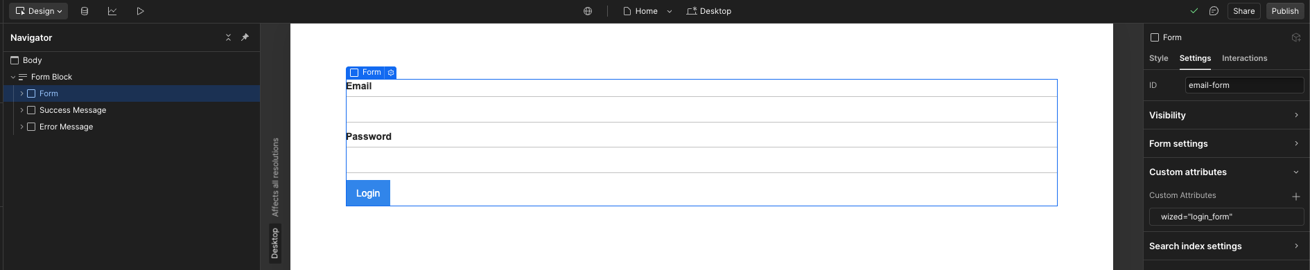 form-wized-attribute