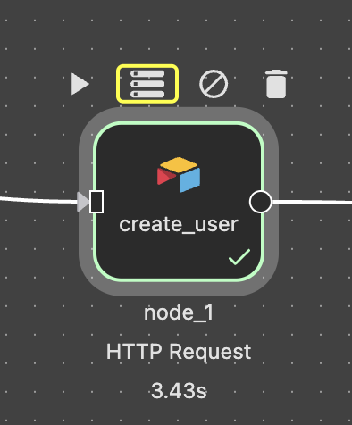 Data store button