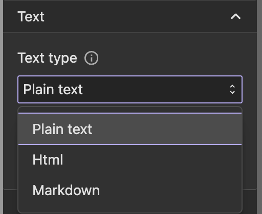 text-type