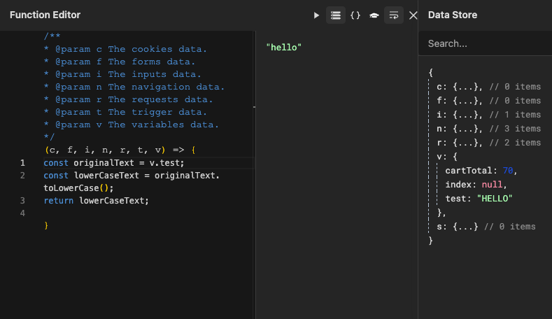 toLowerCase-example
