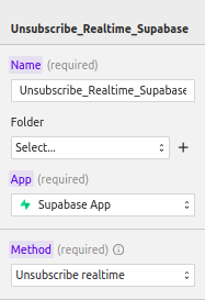 Unsubscribe realtime Supabase
